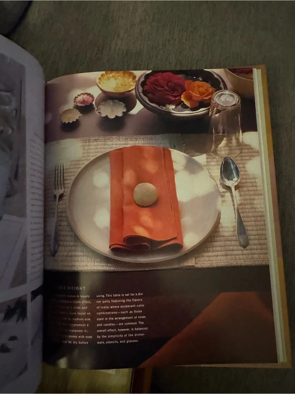 Martha Stewart Soft Pink & Peach Entertaining Cookbook